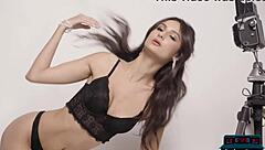 mexican latina eliza ibarra strips softcore playboy tease