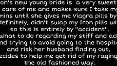 Viagra mishap turns young bride's pussy pounding into squirting creampie bliss