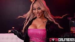 inked babe victoria liu rims and rides huge cock reward