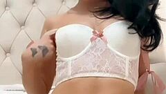 horny american teen student webcam solo squirt