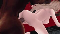 Innocent Hole Stretched Wide by First Monster Cock