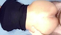 petite milf's juicy pussy squirts from doggystyle pounding