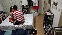 Slender babe teased with vibrator 😏