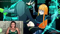 Intriguing hentai prostitute reacts to cum challenge 30