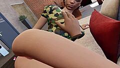 Slut with Big Tits Sucks Cock and Uses Toys