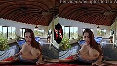 Vrlatina - Big Breast Latina Plays Pool With You