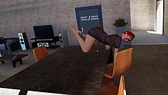 Slut with Big Tits Sucks Cock and Uses Toys