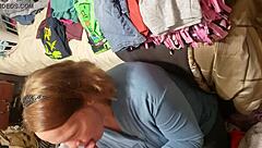 my aunt desires to suck my cock, and i fuck her mouth passionately