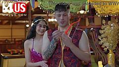 angel gostosa and franco styles tease with wet pussy and hard cock in jerkaoke ep1