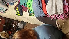 my aunt desires to suck my cock, and i fuck her mouth passionately