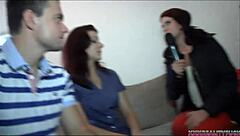 First Threesome in Bedroom