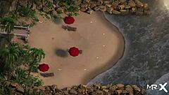 treasureofnadia delivers stress-relieving handjob in hentai episode 1 scene 100