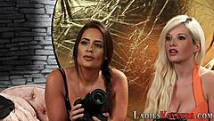 Stripped Teens Arielle Faye and Jasmine Summers Learn Lesson!