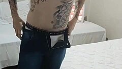 Redhead Milf in Outdoor 3some Blowjob, Ignoring Cameras for Webcam POV Fun