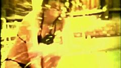 Vintage interracial taboo in dark London lantern setting