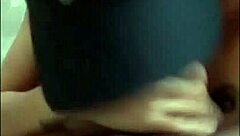 Brazilian brunette milf enjoys monster cock blowjob in the afternoon