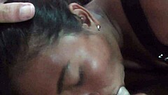 I railed this amateur pov teen 18+ with monster cock blowjob