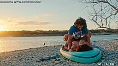 Me and my wife enjoyin texas sunsets differently