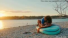 Me and my wife enjoyin texas sunsets differently