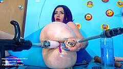 Karlakole Teases Her Tight Pussy With Vibrating Dildo