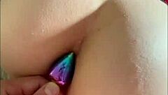 courtney69 plays with dildo and shows big tits