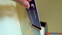 european newbie gets tricked into sucking cock and fingering on reality webcam