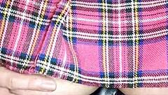 She uses big dildo for anal fisting