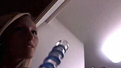 Blonde masturbates live on webcam for viewers