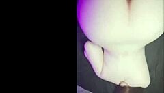 Babe Bent Over for Monster Cock in Homemade Interracial POV