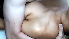 Look At My Natural Boobs Bouncing As He Fucks Me Hard Without Protection Escaping School!