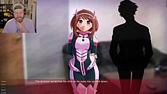 Ochaco Uraraka begs for tuition in bdsm photoshoot