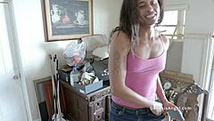 Spend a Sunny Day with Genesis Angel the Pornstar, Enjoying Sunshine and Conversation in a Relaxing Setting