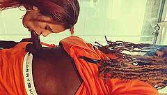 soft blowjob turns hard oral creampie 😈