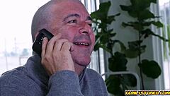 trinity st clair feels intense pleasure as nates massive cock pounds her shaved pussy in doggystyle hardcore action