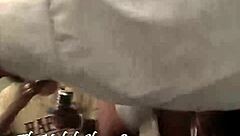 horny security guard touching inappropriately shy thief teen 18+ office shop-lift