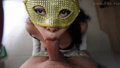 stepmom sucks dick slow motion