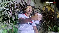 Watch Jafar Azeez and Bobby East anal fuck after blowjob!