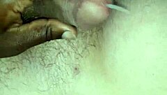 Ivy Gives Early Morning Handjob To Sexy Ebony