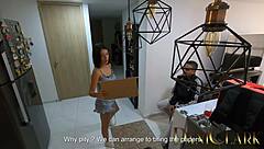 valery garcia gets a great surprise while working as rappi