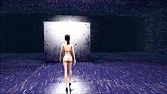 fo4 stars lingerie fashion in anime style