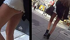 Hidden cam captures sexy babe using toys for fingering and masturbation, showing her tits and ass in pov