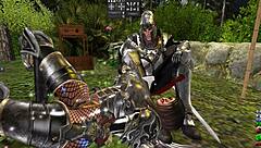 Lonely Knights Clash in Wild Anal Spanking Action!