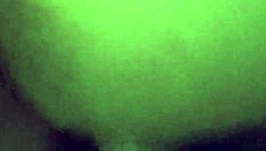 wife bent over in position