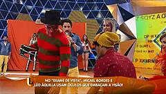 Legend Rios eye exam painting