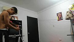 She explores photos and can't resist fucking him in the section