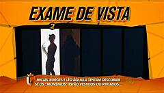 Legend Rios eye exam painting