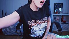 Intense Solo Pussy Play to Orgasm on Webcam