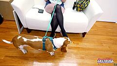 Phoenix rae tries on clothes before an intimate encounter