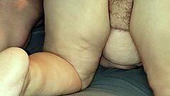 Want to see this brunette milf give a black hair blowjob?