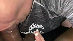 this interracial couple sucks and fucks big black cocks in monster cock action